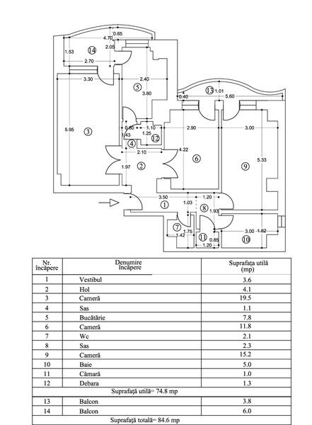 Blv. Unirii nr. 59, proprietar, vedere bulevard, comision 0